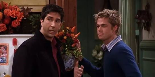 Yπάρχει ένα λάθος στο επεισόδιο του Friends με τον Brad Pitt