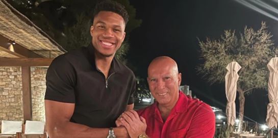 Γιάννης Αντετοκούνμπο &amp; Νίκος Γκάλης: Μία εικόνα, δύο μύθοι