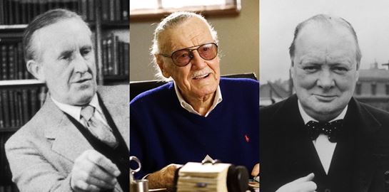 Πώς να ξεκινήσεις από το μηδέν με παραδείγματα τους Winston Churchill, Stan Lee και J. R. R. Tolkien