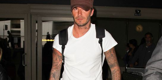 Ωδή στο λευκό T-shirt του David Beckham