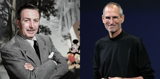 Walt Disney και Steve Jobs έμοιαζαν περισσότερο από όσο φανταζόμαστε