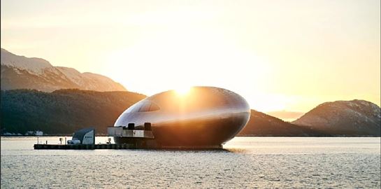 Iris, το εστιατόριο στη Νορβηγία που μοιάζει με νησί