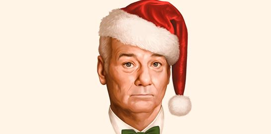 Όταν ο Bill Murray δείπνησε με τον Άγιο Βασίλη