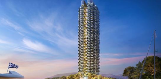 Marina Tower, ο &#39;πράσινος&#39; ουρανοξύστης του Ελληνικού