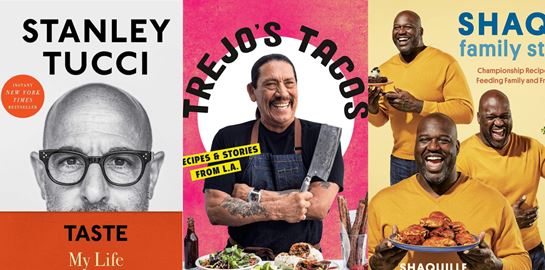 Μετά τα ποτά, οι διάσημοι πιάνουν τα cookbooks