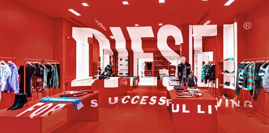 Το νέο, τολμηρό pop-up store concept της Diesel