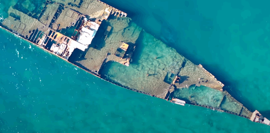 Το άγνωστο νεκροταφείο ναυαγίων του Σαρωνικού