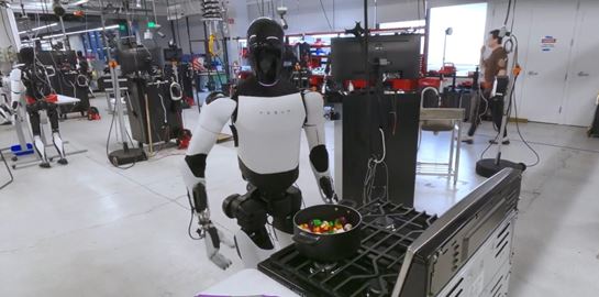 Σε νέο βίντεο το ανθρωποειδές ρομπότ Optimus θυμίζει Black Mirror