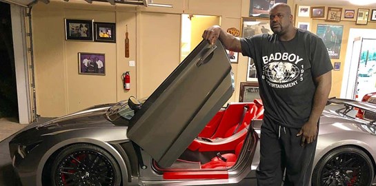 Μία βόλτα στο γκαράζ του Shaquille O'Neal