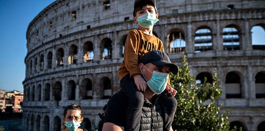 Φωτογραφίες από την πανδημία του κορονοϊού