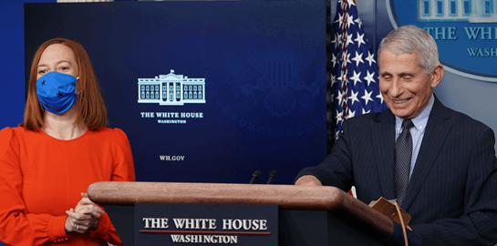 Ο Dr. Anthony Fauci παραδέχεται ότι του έφυγε ένα βάρος