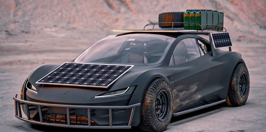 To Tesla Roadster Safari επιβιώνει οπουδήποτε