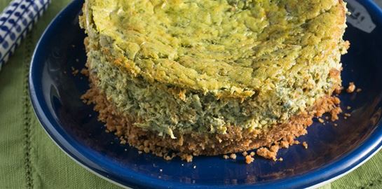 Aλμυρό cheesecake με γεύση σπανακόπιτα, ένα μικρό έπος
