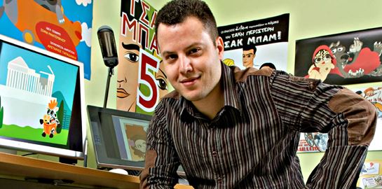 O πρώτος κομίστας της ελληνικής TV