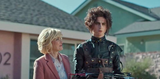 O γιος του Edward Scissorhands είναι ο Timothée Chalamet