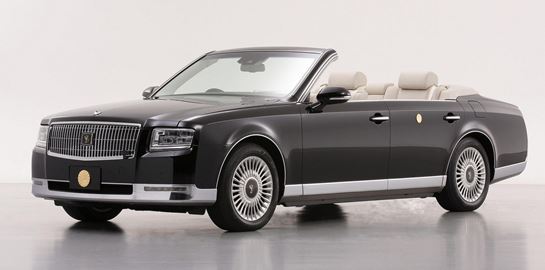 Το Toyota Century του Αυτοκράτορα της Ιαπωνίας είναι κυριολεκτικά μοναδικό