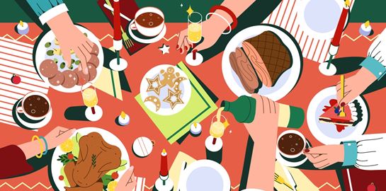 5 βήματα για να μην πάρεις κιλά μέσα στις γιορτές