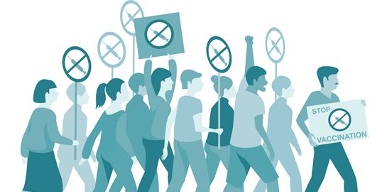 Στην πρώτη γραμμή της ηλιθιότητας οι Έλληνες αντιεμβολιαστές