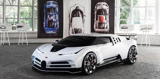 H θηριώδης δύναμη της νέας Bugatti Centodieci