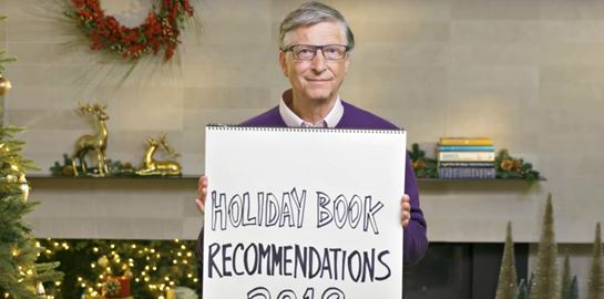 Τα 5 βιβλία που προτείνει ο Bill Gates για τα φετινά Χριστούγεννα