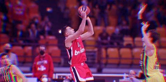 Ο Κώστας Σλούκας περίμενε καιρό αυτό το σουτ