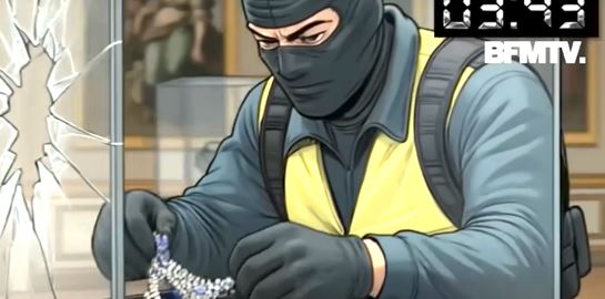 Ληστεία στο Λούβρο: Δείτε πώς έγινε η κλοπή (video)