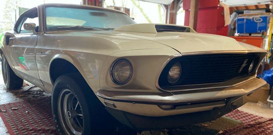 Μία Mustang Boss 429 του 1969 βρέθηκε μετά από 40 χρόνια
