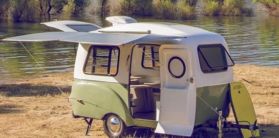 Εναλλακτικές διακοπές με αυτό το μίνι τροχόσπιτο