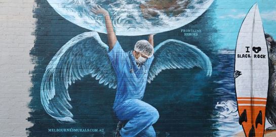 Οι άγιοι της πανδημίας