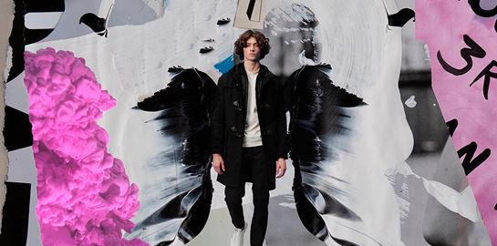 Ένα δυνατό περιβαλλοντικό κολάζ για τη Hogan