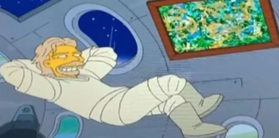 Οι Simpsons είχαν προβλέψει (και) τον Richard Branson στο διάστημα