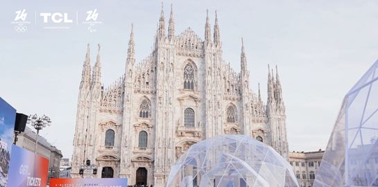 H Winter Wonderland φωτίζει το Μιλάνο για τους Χειμερινούς Ολυμπιακούς Αγώνες