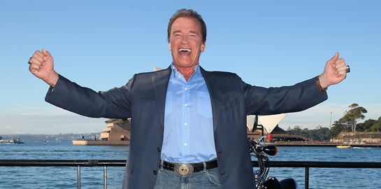 Η Terminator πίπα του Arnold Schwarzenegger