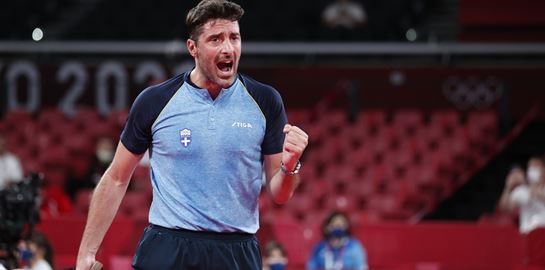 Όσα είπε ο Παναγιώτης Γκιώνης μετά τη θριαμβευτική πρόκριση στους 32 του πινγκ πονγκ