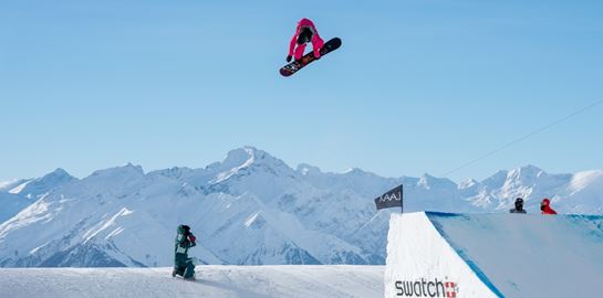 Η Swatch ορίστηκε επισήμως χορηγός χρονομέτρησης για το FIS Park and Pipe World Cup