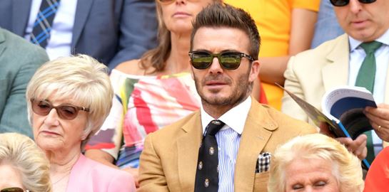 Μόνο ο Becks μπορεί να υποστηρίξει αυτό το mix &amp; match look