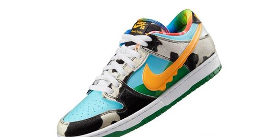 H Ben &amp; Jerry&#39;s μεταμορφώνει τα θρυλικά Dunk Low της Nike