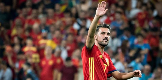 O David Villa κρεμά τα παπούτσια του