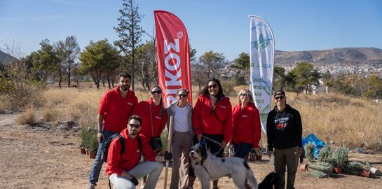 1.000 δενδρύλλια φύτεψε το φυσικό μεταλλικό νερό Βίκος στην 5η Πανελλήνια Εθελοντική Φύτευση της We4all