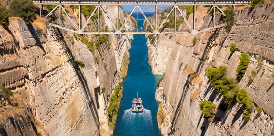 Τι συμβαίνει με τη Διώρυγα της Κορίνθου