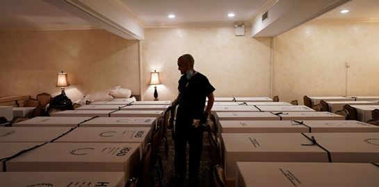 Στα αποτεφρωτήρια της Νέας Υόρκης, οι φωτογραφίες