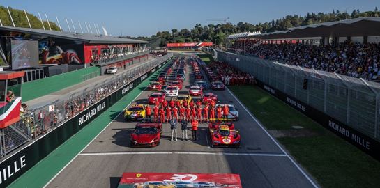 Τα πρώτα χιλιόμετρα της Ferrari 499P στην Ίμολα