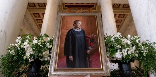 Φωτογραφίες από την κηδεία της Ruth Bader Ginsburg
