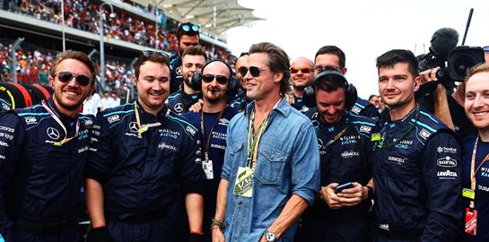 Brad Pitt, τώρα και οδηγός της Formula 1