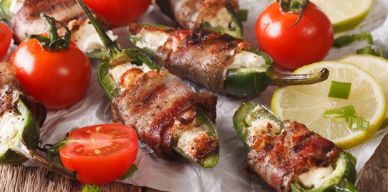 Έκρηξη γεύσης με jalapenos με μπέικον