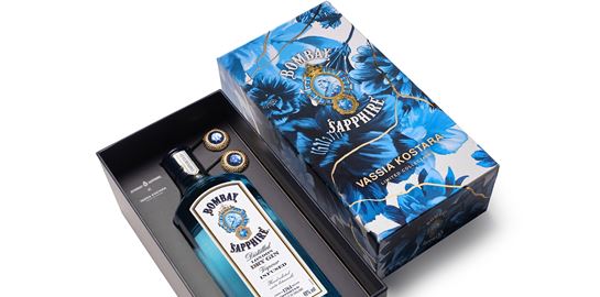 Η Βάσια Κωσταρά εμπνέεται από το Bombay Sapphire