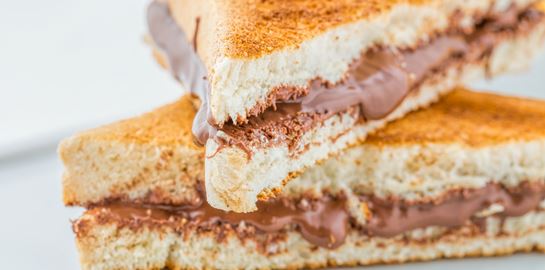 Club Sandwich αλλά με σοκολάτα