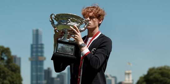 Jannik Sinner, πρωταθλητής και στη μόδα