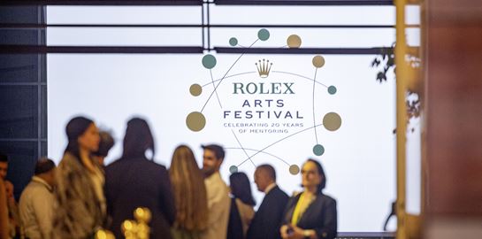 Το Rolex Arts Festival και η σημασία ενός μέντορα στη ζωή μας