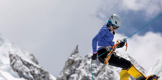 Χριστίνα Φλαμπούρη, η αλπινίστρια της διπλανής πόρτας